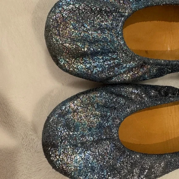 Tieks Moonstruck Blue Flats - Picture 5 of 7